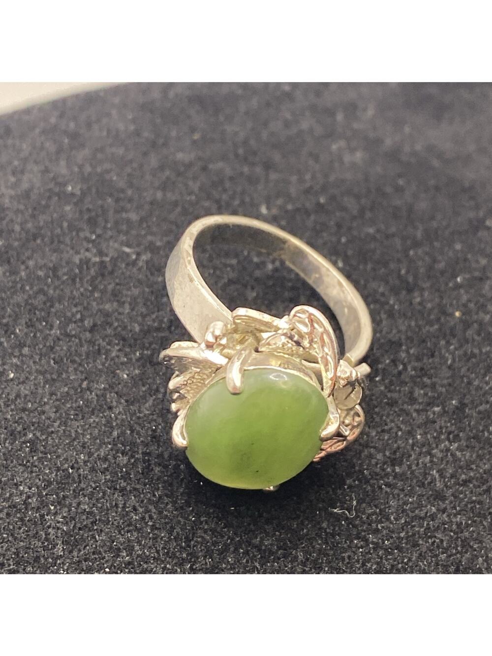 Womens Green Costume Ring Adjustable
